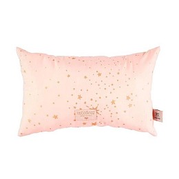 Подушка Nobodinoz "Laurel Gold Stella/Dream Pink", россыпь звезд с розовым, 22 х 35 см