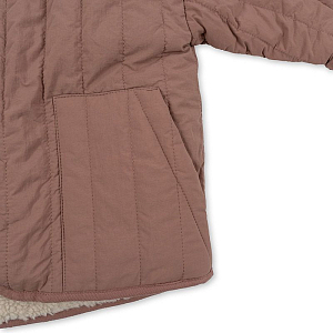 Куртка утепленная Konges Slojd "Storm Burlwood", пыльно-розовая