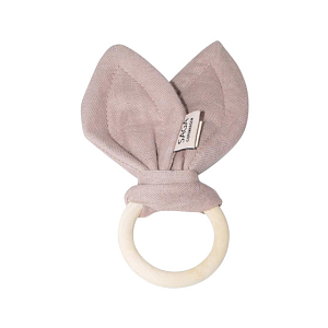 Грызунок на кольце Saga Copenhagen "Groa", лиловый