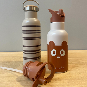 Бутылка-термос для напитков nuuroo "Bertil", карамельный кофе, 350 мл