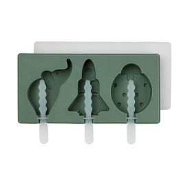 Формочка для мороженого nuuroo "Elin Dusty Green", пыльно-зеленая