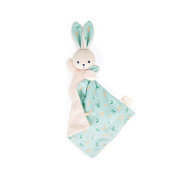 Игрушка-комфортер Kaloo "Кролик", серия "Carre Douceur", цитрусовый букет, 17 см
