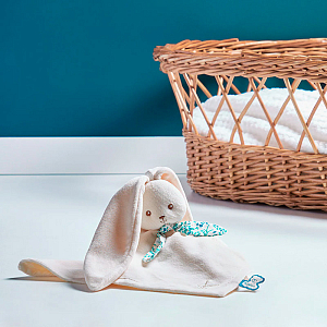 Игрушка-комфортер Kaloo "Кролик", серия "Lapinoo", кремовый, 35 см