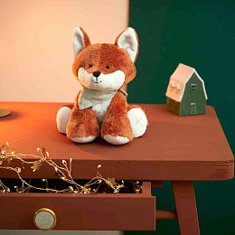 Мягкая игрушка Kaloo "Лисенок Paprika", серия "Les Amis", рыжий, 17 см