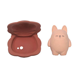 Игрушка для ванной Fabelab "Кролик и Ракушка", мульти