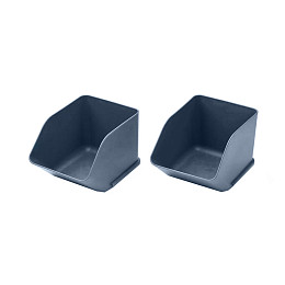 Система хранения LIEWOOD "Rosemary", 2 шт, размер S, серо-синяя