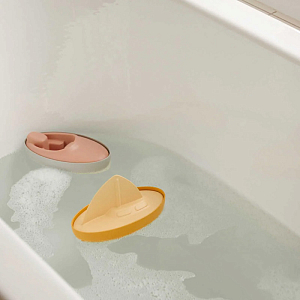 Набор игрушек для ванной LIEWOOD "Deborah Кораблики", 3 шт, мульти микс с серо-синим