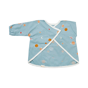 Нагрудник с рукавами Фэйбэлаб (Fabelab) "Планетарий", космический синий