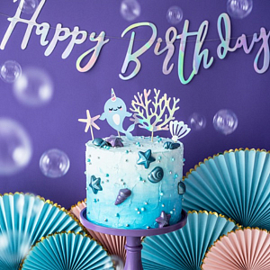 Топперы Пати Деко (Party Deco) "Нарвал"