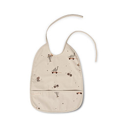 Детский нагрудник нууру (nuuroo), дино-музыкант