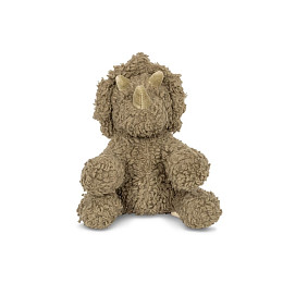 Плюшевая игрушка Konges Slojd "Teddy Triceratops", мини, оливковый, 21 см