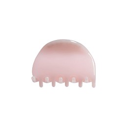 Заколка-краб "Hair Claw", маленькая, коллекция "Glam", светло-розовая