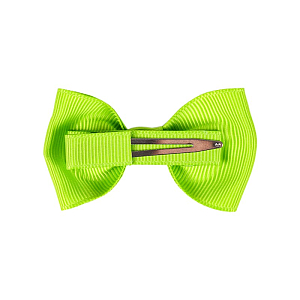 Заколка-зажим "Bowtie Bow", маленькая, коллекция "Classic Grosgrain", светло-зеленая