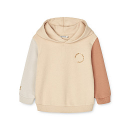 Толстовка LIEWOOD "Hildur colorblock", темно-розовый микс