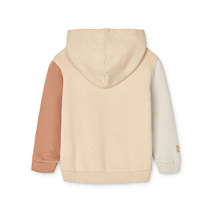 Толстовка LIEWOOD "Hildur colorblock", темно-розовый микс