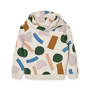 Толстовка LIEWOOD "Hildur Paint stroke", песочный микс