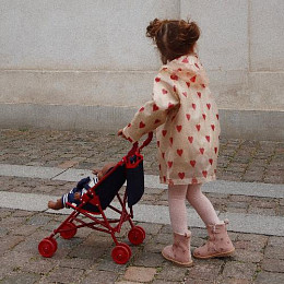 Прогулочная коляска для кукол Konges Slojd "Total Eclipse", лунное затмение