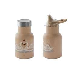 Бутылка-термос для напитков Konges Slojd "Swan", танцующие лебеди, 250 мл