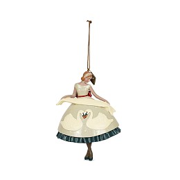 Елочная игрушка Konges Slojd "Christmas Swan Ballerina", мульти