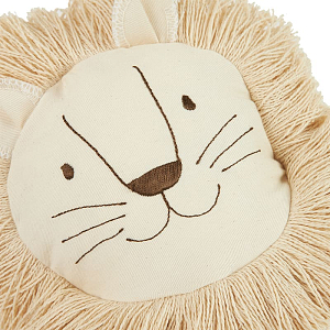 Подушка-игрушка Nobodinoz "White Lion", белый