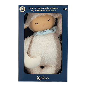 Подвесная музыкальная игрушка Kaloo "My Nomand Sleepy Sheep", серия "Doux Sommeil", бежевая