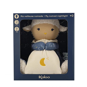Мягкая игрушка со встроенным светильником Kaloo "My Nomad Sheep", серия "Doux Sommeil", синий