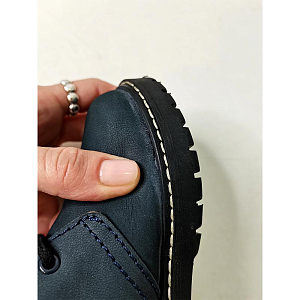 Ботинки-дезерты из натурального нубука LIEWOOD "Jason", темно-синие, р. 26 (уцененный)