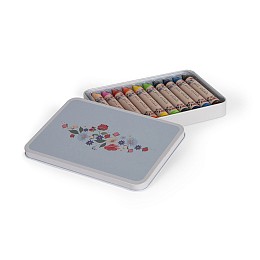 Набор цветных восковых карандашей Konges Slojd "Crayons Multi", 10 шт, мульти