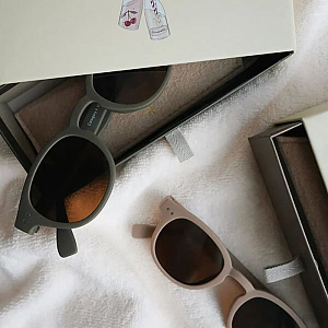 Детские солнцезащитные очки Konges Slojd "Tigers Eye", снег в пустыне, junior