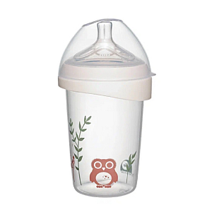 Бутылочка NIP First Moments "Сова", М, 270 мл