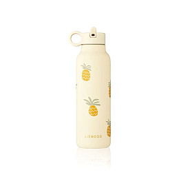 Бутылка-термос для напитков LIEWOOD "Falk Pineapples", кремовая, 500 мл