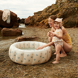 Детский надувной бассейн LIEWOOD "Kornelia Flora", песочный, маленький