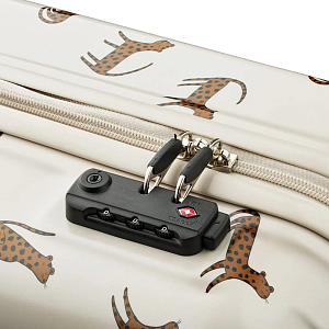 Детский чемодан LIEWOOD "Hollie Leopard", песочный