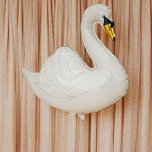 Набор декора для празднования дня рождения Konges Slojd "Birthday Swan", танцующие лебеди