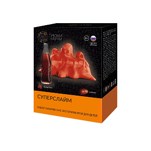 Набор экспериментов Трюки науки "Суперслайм", кола (уцененный)