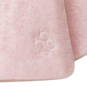 Велюровый жакет Babybu "Soft Pink Melange", розовый