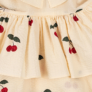 Платье Konges Slojd "Lunella Ma Grande Cherry", пудровое