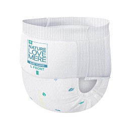 Трусики-подгузники NATURE LOVE MERE, супертонкие, 7-11 кг, 22 шт (уцененный)