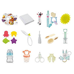 Набор для новорожденного ROXY-KIDS "Bunny Box", 15 предметов