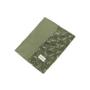 Матрас для пеленания Nobodinoz "Calma Green Jasmine", жасмин в зелени, 70 х 50 см