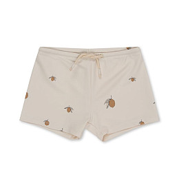 Шорты-плавки Konges Slojd "Aster Lemon", кремовые