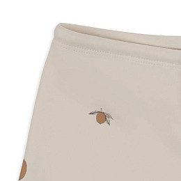 Шорты-плавки Konges Slojd "Aster Lemon", кремовые