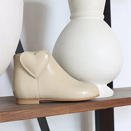 Ботинки Marisharm "Наталья" со сменным декором, бежевые