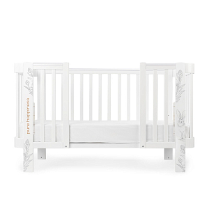 Кроватка-трансформер Happy Baby "Mommy love", белая