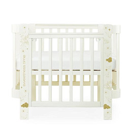 Кроватка-трансформер Happy Baby "Mommy love", молочная