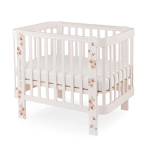 Кроватка-трансформер Happy Baby "Mommy love", розовая