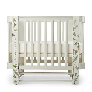 Кроватка-трансформер Happy Baby "Mommy love", шалфей