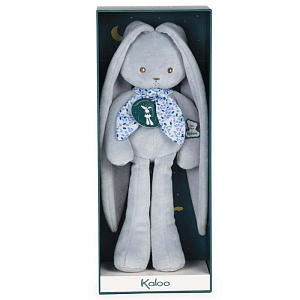 Мягкая игрушка Kaloo "Кролик", серия "Lapinoo", голубой, средний, 35 см