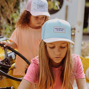 Бейсболка Hello Hossy "Truckers Mini Lagoon", морская прохлада