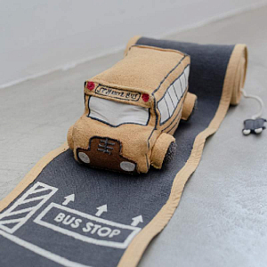 Игровой набор Lorena Canals "Школьный автобус"